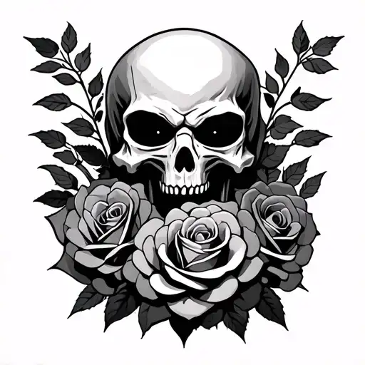 Reaper In Roses Ripped