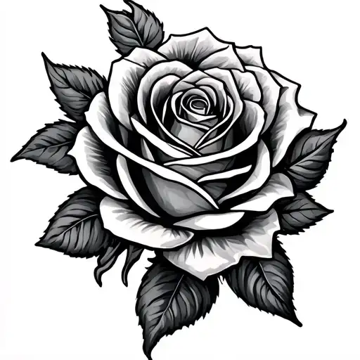 Harp Rose Intertwined