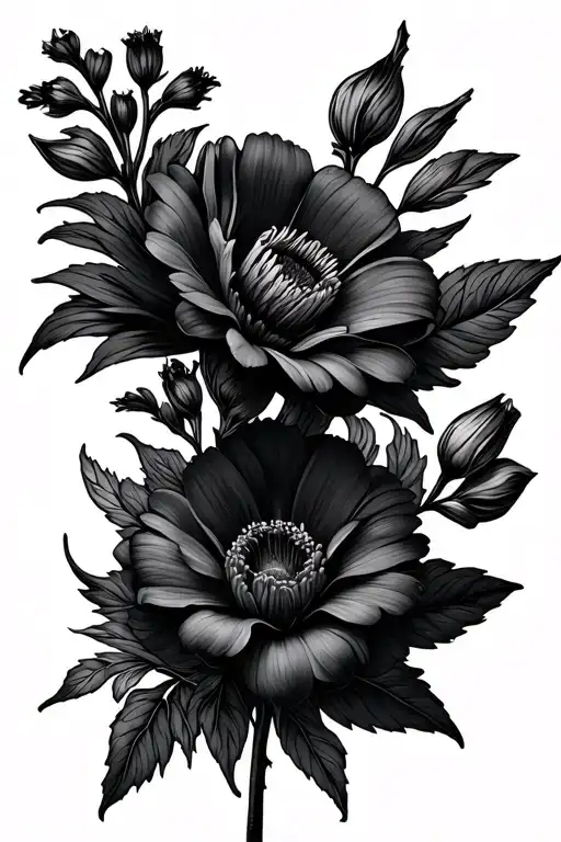 May August October January Birth Flowers