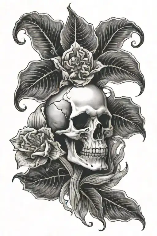 Water Arum Aries Skull