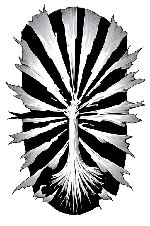 Beams Of Light Shining