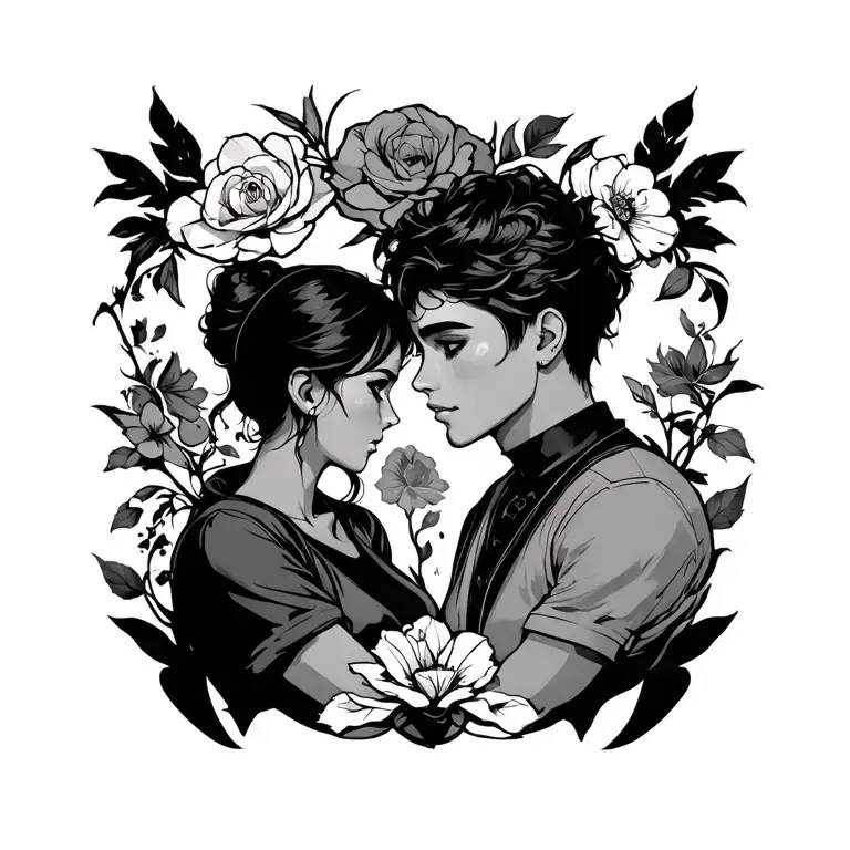 Character For Tattoo Couple