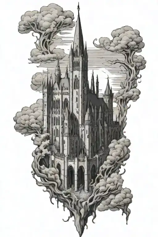Gothic Castle Anor Londo