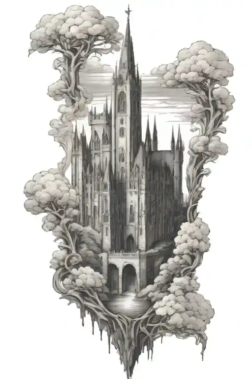 Gothic Castle Anor Londo