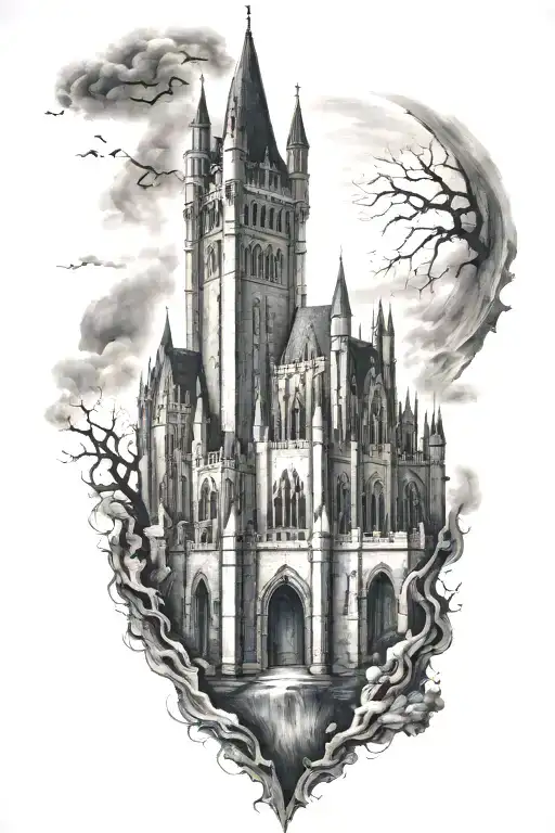 Gothic Castle Anor Londo