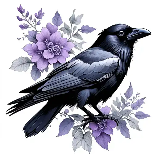 Raven And Lilac