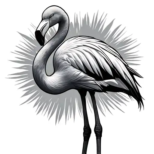 Flamingo Standing