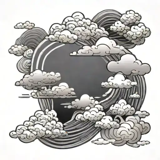 Japanese Cloud Background