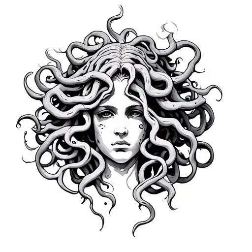 Medusa Head Surrounded