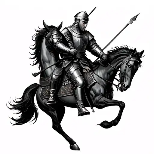 Scottish Knight Riding