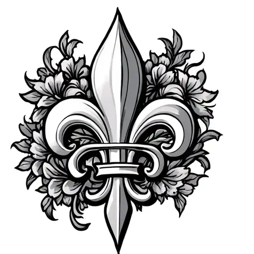 Sagittarius Fleur-de-lys