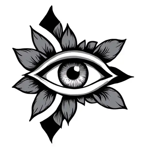 Ankh Eye Lotus