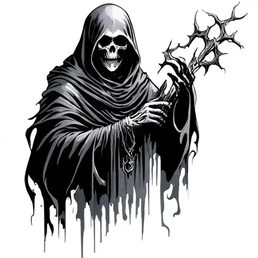 Grim Reaper Silohuette