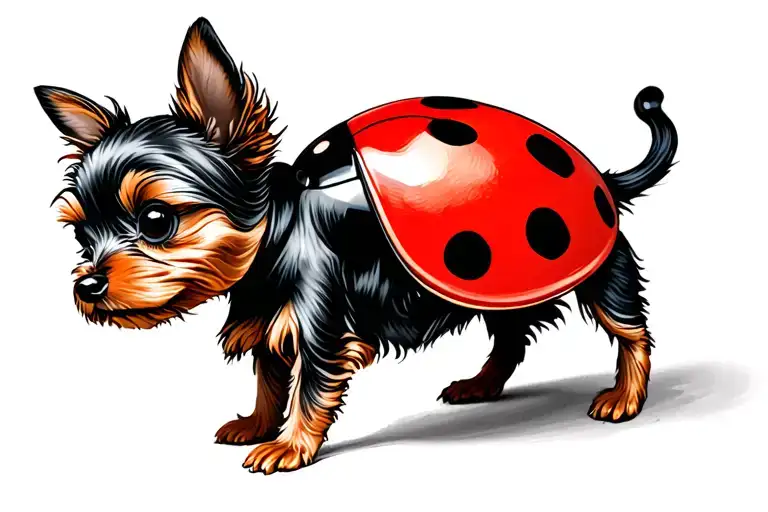 Ladybug Yorkie