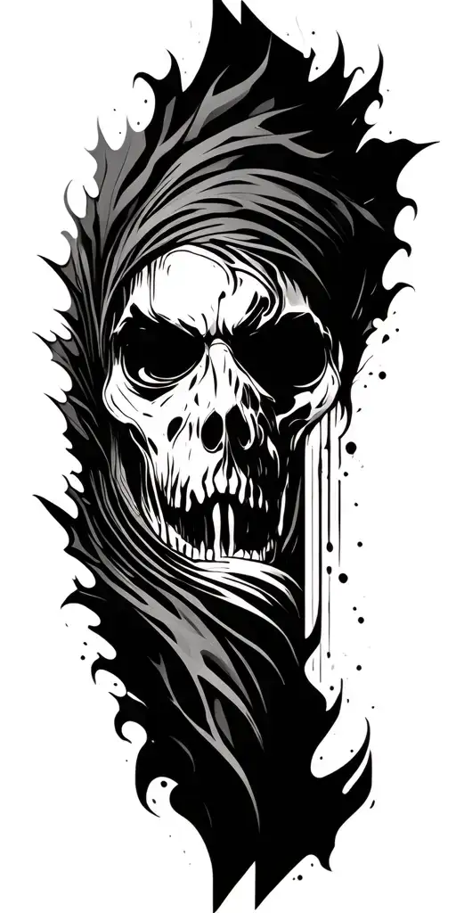 Topography Lines Geometrical Desing