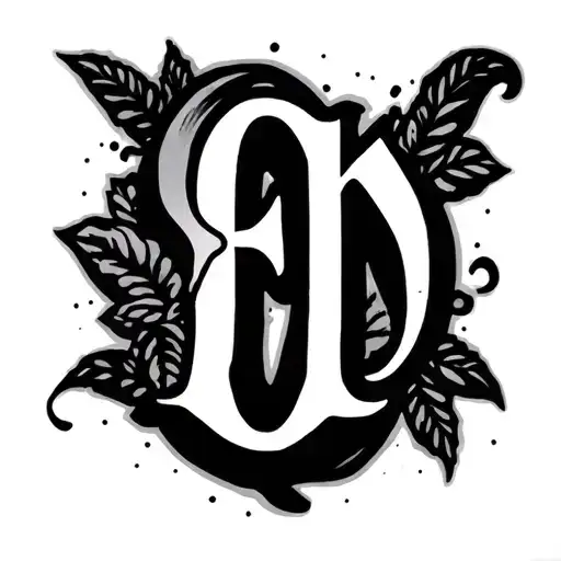 Hand Lettering A E N