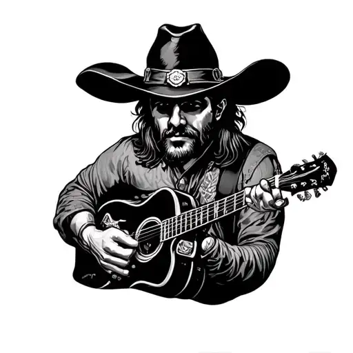 Outlaw Country Music Sleeve