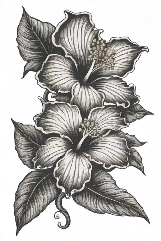 Hawaiian Hibiscus Flower