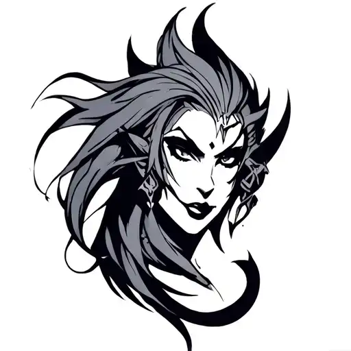 Arcane Vi Jinx League Of Legends Gray And Color