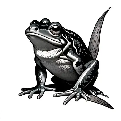 Cover Up Over Frog Sitting