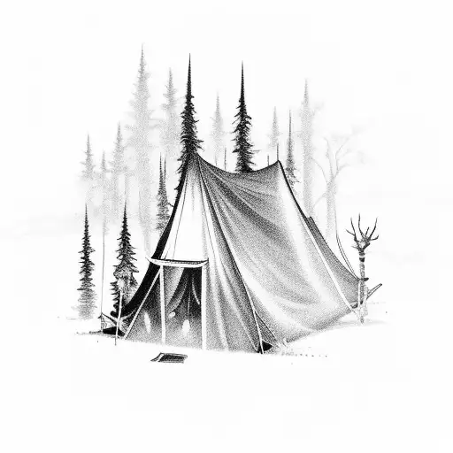 Horror Camping In Dark Forest
