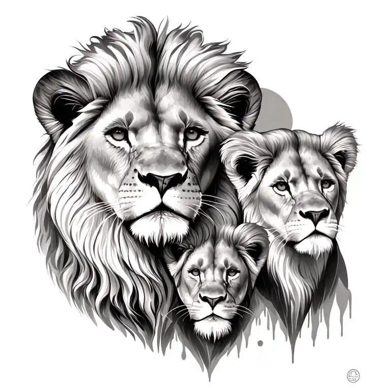 Family Lion