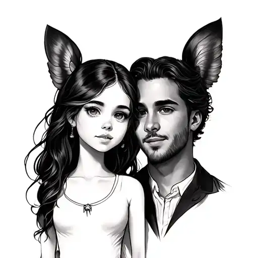 Matching Dad Daughter