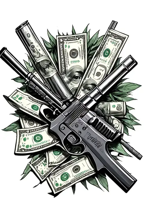 Women's Drug Weapon Money
