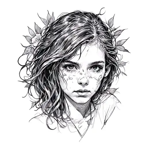 A Sketch Of A Tattoo Reminding Me Of My Deceased Friend Who Died From Lack Of Breathing