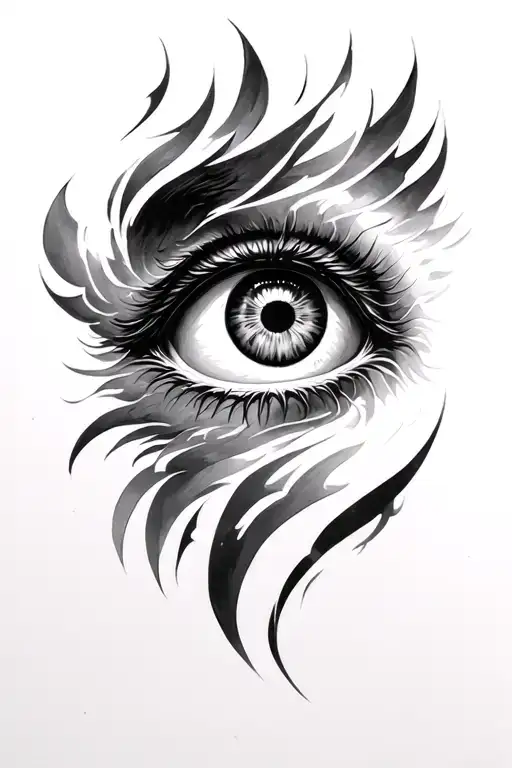 Gaurian Angel Eye Looking