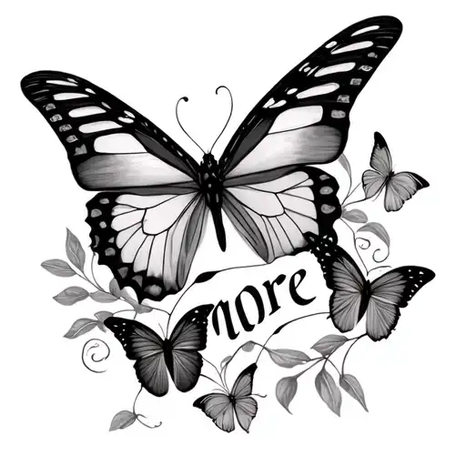 Butterflies And The Word Amore