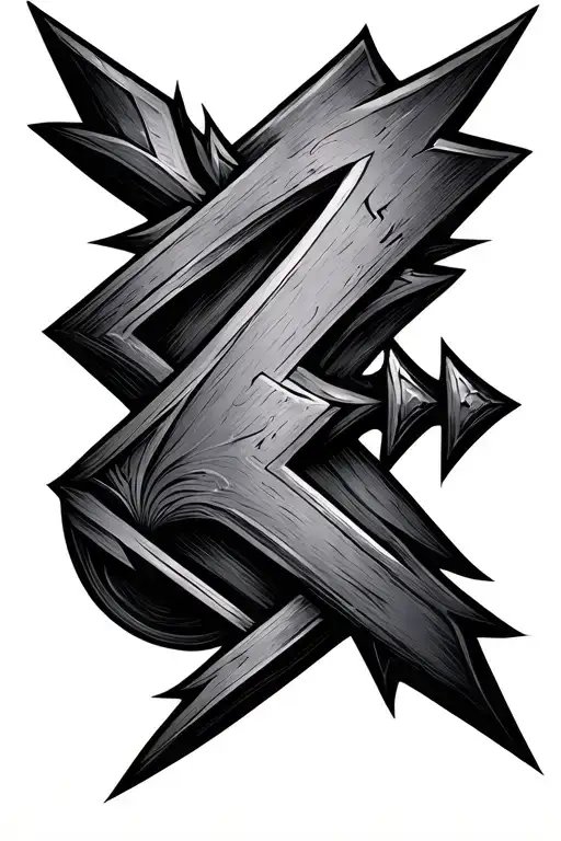 Arrow Design Combining Elements