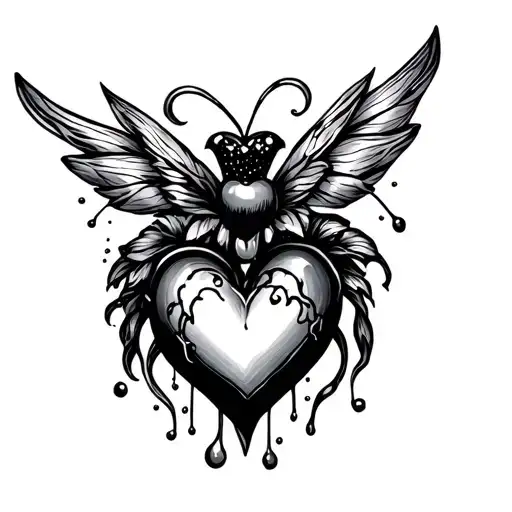 Honey Betrayal In Love Heart