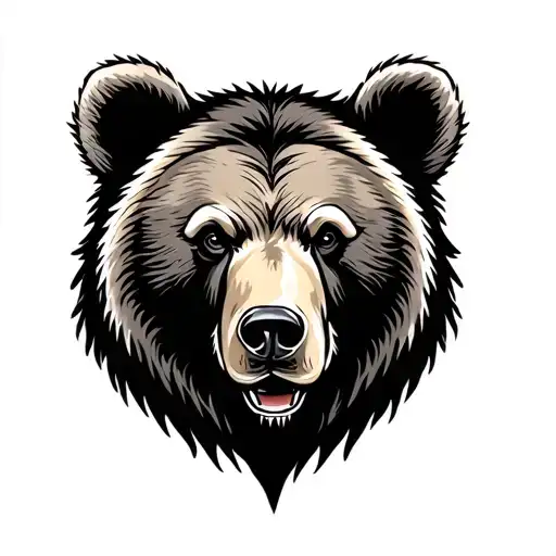 Bear Head Surrounded