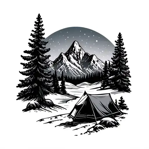 Mountains Camping