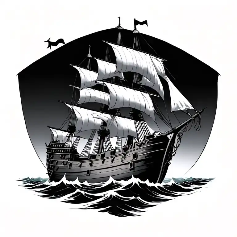 Galleon Pirate Ship