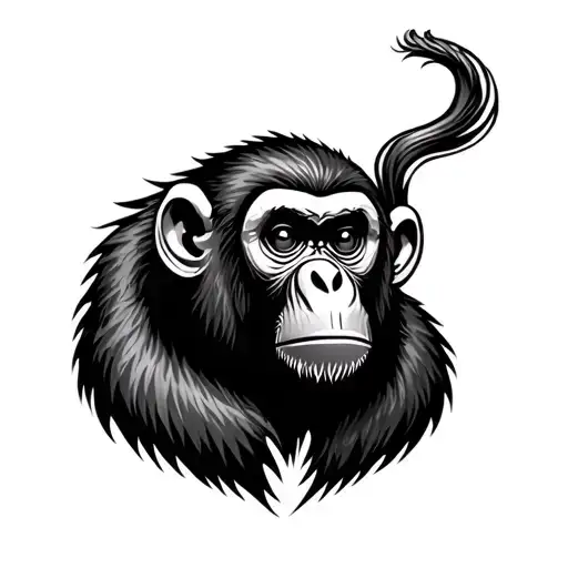 Traditional Chinese Zodiac Monkey
