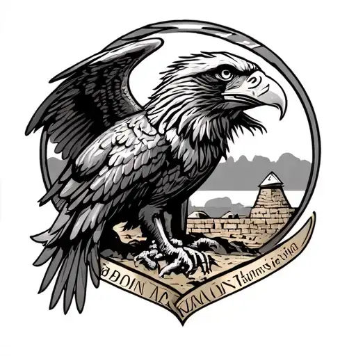 Babylon With Iraq Eagle