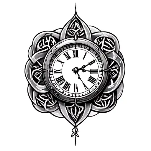 Celtic Clock