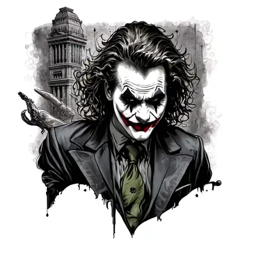 Joker Full Leg London Why So Serious