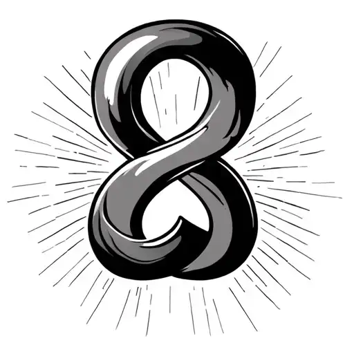 Infinity Symbol Intertwined