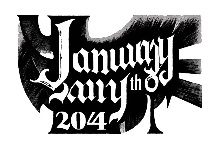 Roman Numerals Of January 28Th 2004