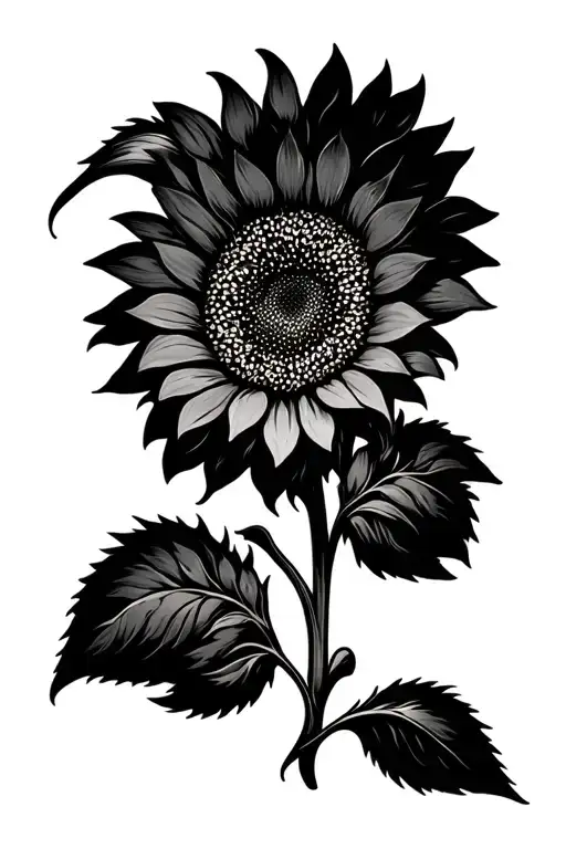 Sunflower Intertwined