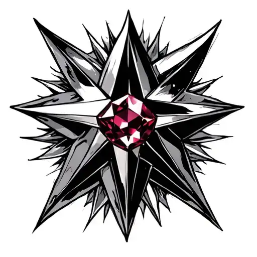 Idaho Star Garnet Gem Sto E