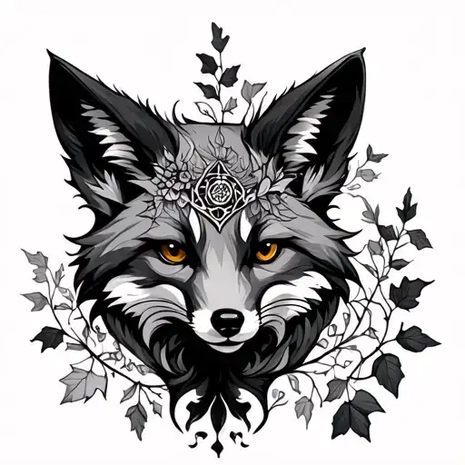 Gothic Fox And Ivy