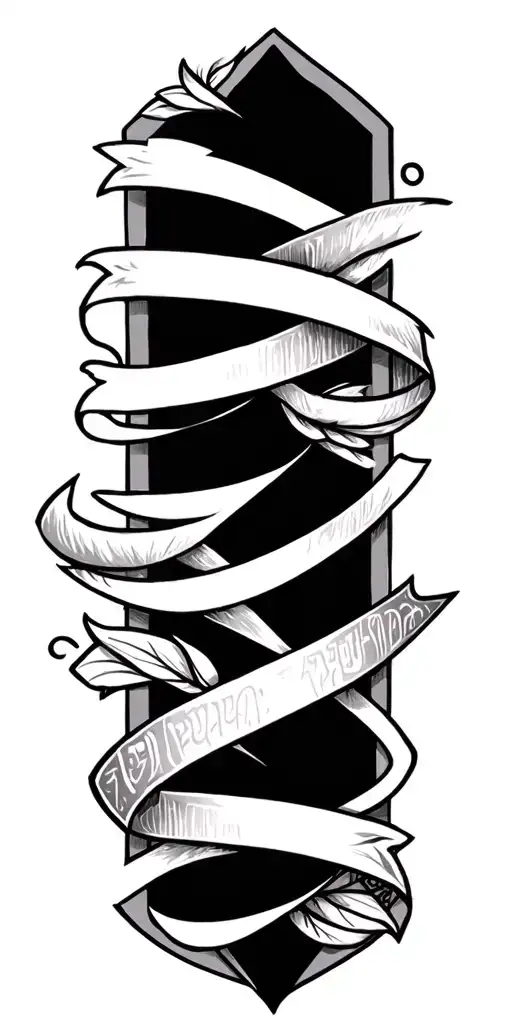 Geometric Filler Christian With Some Hebrew Scripture