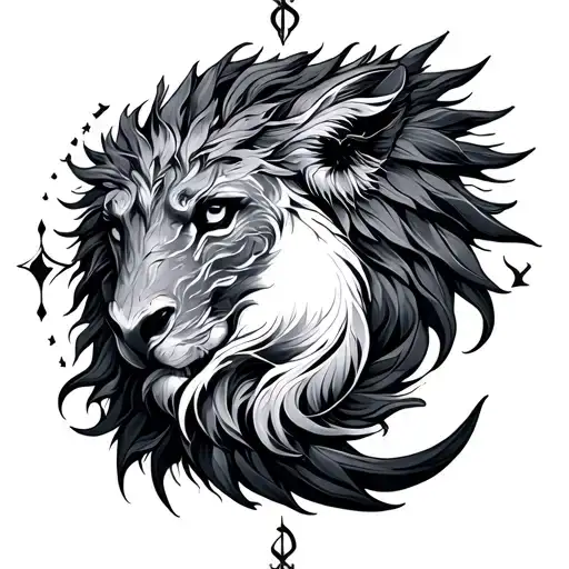 Zodiac Sign Intertwined