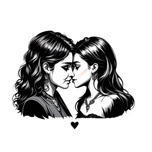 Best Friend Tattoo Design