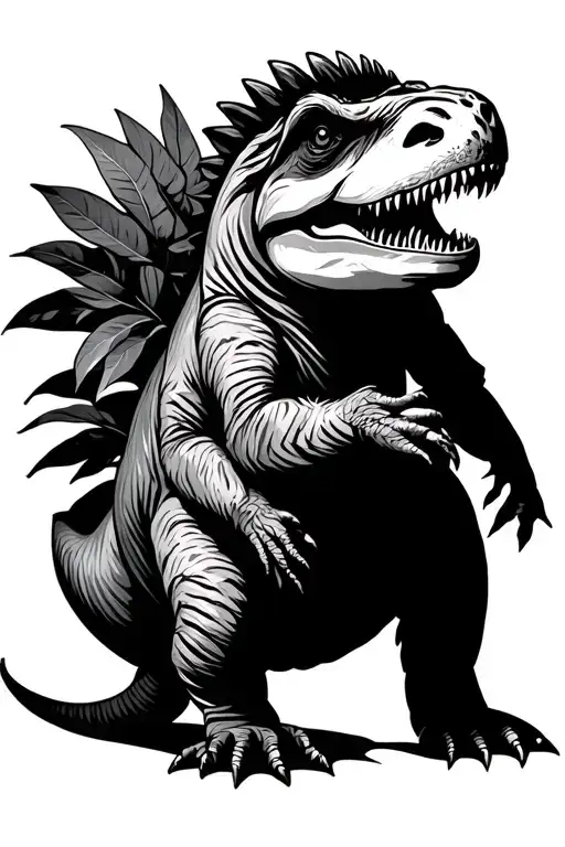 Sloth Riding A Dinosaur