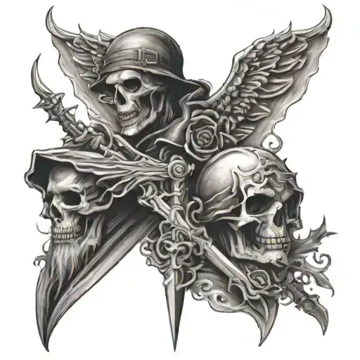 Tattoo Description Death Of Brother